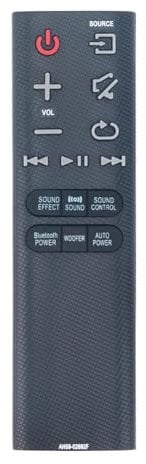 AULCMEET Remote Control,AH59-02692F New Replace Remote fit for Samsung Sound Bar Speaker System HW-J450 HW-J460 HW-JM45C HW-JM45 HW-JM6000 HW-JM6000C HW-J550 HW-J430 HW-J355