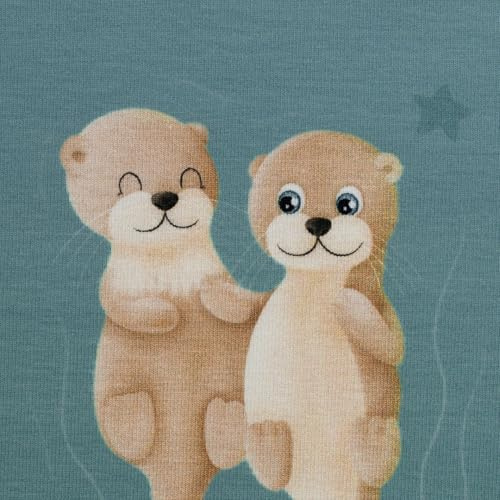 Jersey Baumwolljersey Panel SPLISH SPLASH by Mrs. Mint Design | Swafing | Ökotex | 50x150cm