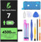 LL TRADER Battery for iPhone 7, 4500 mAh High Capacity for iPhone 7 Model A1660, A1778, A1779, A1780 0 Cycle with Tool Kits 2025