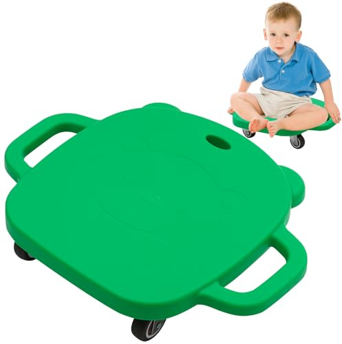 Kinder Balance Board Scooter mit Griffen,Rollbrett mit Lenkrollen,Fördern Motorik & Koordination,Balance Spielzeug ab 3 Jahre,Ideal für Kindersport und Bewegungsspiele