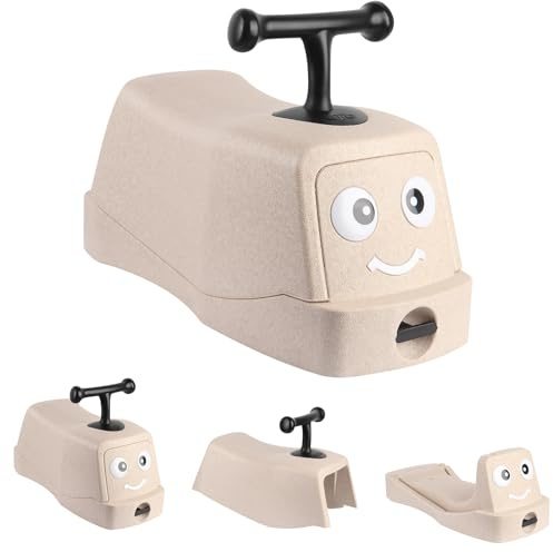 Homewell 4 in 1 Rutscher, Lauflernrad Spielzeug für 12-24 Monate Baby, Erstes Fahrrad ohne Pedal mit 4 Rädern für Jungen und Mädchen, Kleinkinder Erste Geburtstag Geschenk