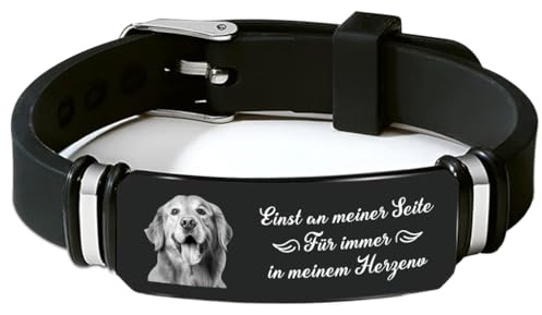 Geschenke Mall Personalisiertes Erinnerungsarmband mit Foto - Ich bin immer bei dir – Personalisiertes Armband mit Foto, Besondere Geschenke, Armband mit Bild