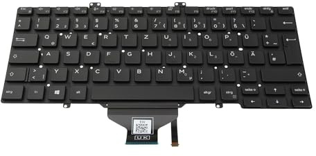 Dell VWKCT Original Tastatur DE (deutsch) schwarz | mit Backlight für Latitude 14 (7400)