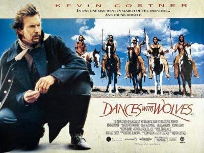 Der mit dem Wolf tanzt (1990) | US Import Filmplakat, Poster [68 x 98 cm]