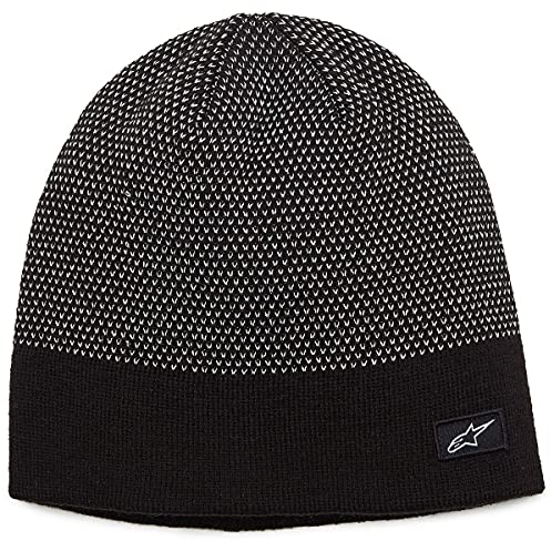 Alpinestars, Reflect Beanie, Deckel, Schwarz, Os, Unisex-Erwachsener
