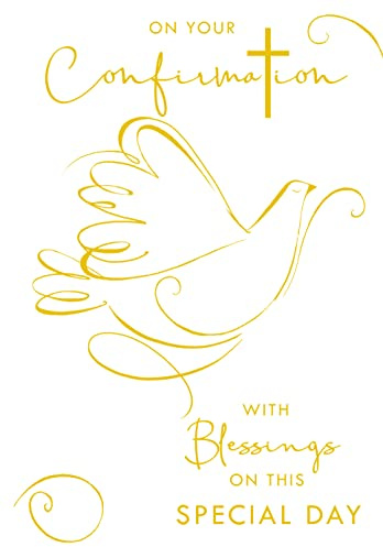 On Your Confirmation With Blessings On This Special Day Card Lovely Verse