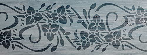 Schablone Jugenstil Borduere (40 cm x 15 cm)