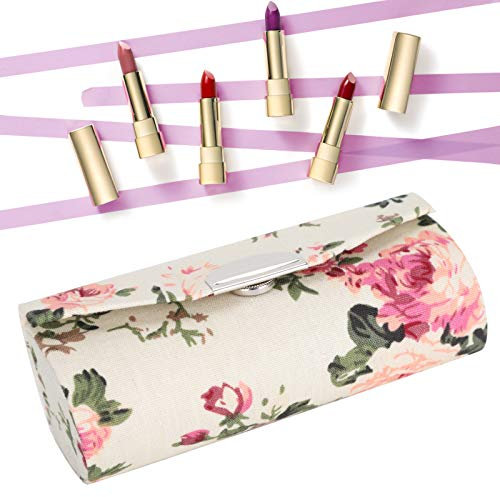 Scatola Porta Rossetto con Specchio, Porta Rossetto Porta Rossetto Vuoto Fai-da-te Custodia per Cosmetici Borsa da Viaggio per Attrezzi, 3 Pezzi