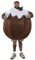 Fancy Dress Costume - Unisex Christmas Pudding Tabard - Funny Costume - One Size
