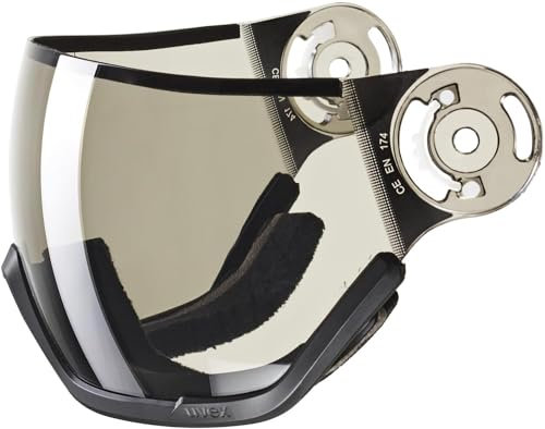 uvex Wanted Ersatz-Visier Pro Variomatic (54-62 cm, 0001 variomatic smoke (S1 - S3))