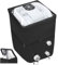 TOHONFOO Housse de pompe gonflable robuste pour jacuzzi avec ouverture à fermeture éclair et fenêtre supérieure en PVC transparent pour plusieurs pompes de chauffage de spa (noir, housse uniquement)