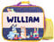 Bluey Bolsa de almuerzo personalizada para niños, lonchera térmica para niños y niñas, color morado