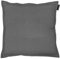 Dehner Sitzkissen Veneto, Polster für Hocker/Stühle, wasserabweisend, 50 x 6 x 50 cm, Baumwolle/Polyester/Viskose, dunkelgrau