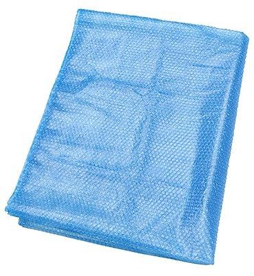 FUNOMOCYA Couverture de Piscine Ronde 300x120cm Tapis à Bulles de Conservation de La Chaleur Couverture de Piscine Extérieure UV