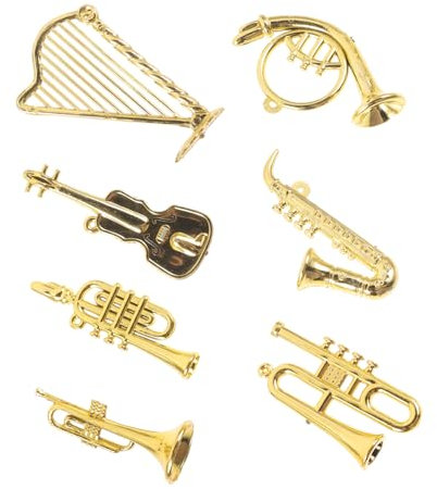 Kleiner Instrumenten 7stücke aus Kunststoff und Kunstharz