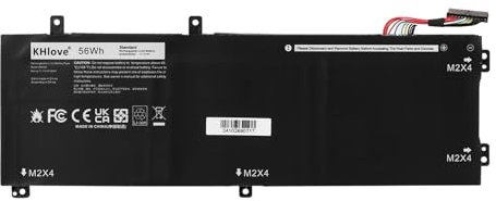 KHlove 56Wh H5H20 Batteria per Dell XPS 15 9550 9560 9570 Inspiron 7591 7590 7500 7501 Precision 5520 5530 5540 5510 5D91C HSH20 M7R96 62MJV 451-BCBT 5D91C 5041C 05041C Notebook Battery