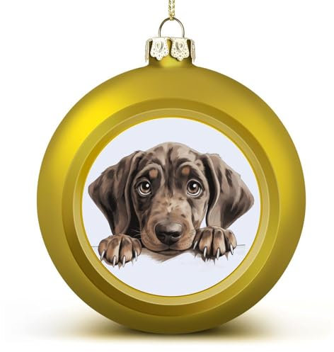 Weihnachtskugel für Hunde/Mutter, Weihnachtsdekoration, Plott, Hound, hängende Kugel, dekorativ für Weihnachtsbäume, Feiertagsparty, Neujahrsgeschenk