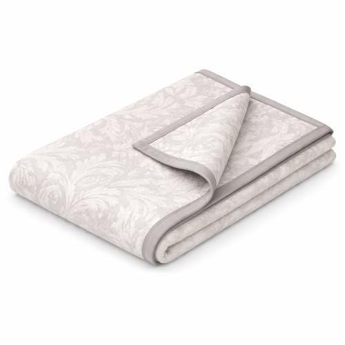 Traumschloss Biederlack Cotton Home Wohndecke Swinging Kuscheldecke aus Baumwolle und Polyacryl - 150 x 200 cm