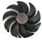 BDAKQJV Scheda Grafica Ventola GPU RX 5700 XT 95MM 6PIN FD10015M12D DC12V Compatibile con Ventola di Raffreddamento della Scheda Video RX 5500 5600 5700 XT Pulse(1PCS)