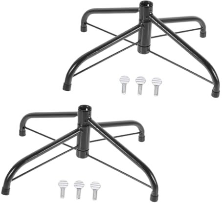 FONDOTIN 2stücke Weihnachtsbaumständer Stabiler Für Künstliche Weihnachtsbäume Für Festliche Dekoration Und Sicheren An Weihnachten