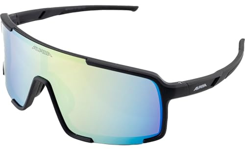 ALPINA VASBA, stylische Sportbrille, für Fahrrad, E-Bike, Laufen, für Damen und Herren