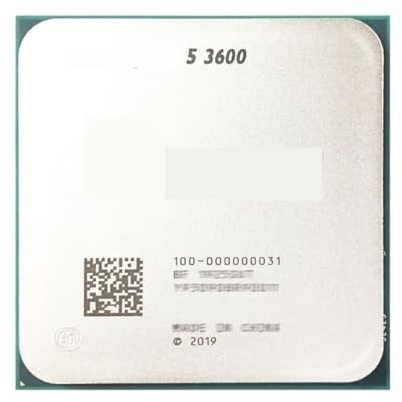 Used 5 3600 R5 3600 CPU processor 3.6 GHz GAMING Zen 2 7NM 65W L3=32M 100-000000031 Socket AM4