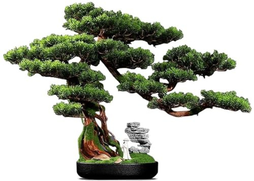 BNKJdtuW Bonsai-Bäume, Dekorative Topfpflanzen for Die Dekoration Zu Hause, Im Badezimmer, Wohnzimmer, In Der Küche