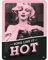 Nostalgic-Art Retro Blechschild, 15 x 20 cm, Marilyn – Some Like It Hot – Geschenk-Idee für Film-Fans, Original Lizenzprodukt (OLP), aus Metall, Vintage Design, Blechschilder Sprüche