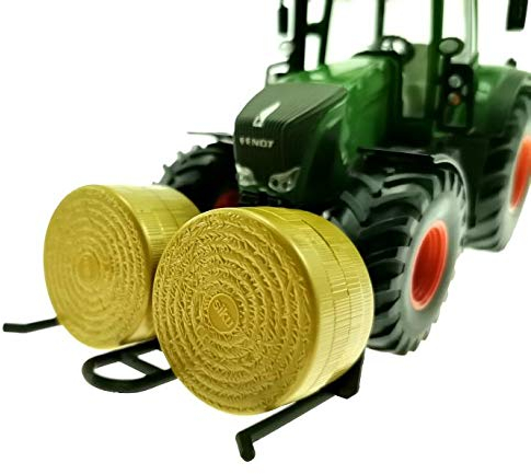 Front Doppel-Ballengabel für Siku Traktoren 1:32 (Schwarz)