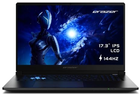 ERAZER Medion Scout 17 E1 Intel Core 5 210H Octa-Core 16GB RAM 1TB SSD NVIDIA RTX 5050 17.3 Full HD 144Hz IPS Gaming Laptop Windows 11 Home Backlit WiFi 6E - 30039747