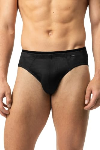 Mey Herren Jazzpants - Klassischer Slip mit innenliegenden Webbund und flachen Beinabschlüssen - Klimaanlage - Schwarz mit Hahnentritt Allover-Print - Gr. M bis 7XL - Serie Houndstooth - 62219