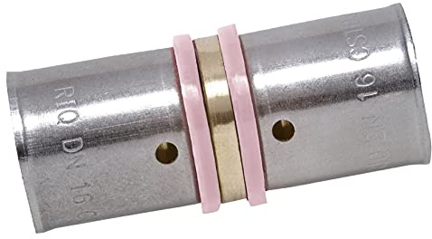 Raccord droit à sertir laiton D.12 pour tube en per