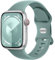 Charlam Compatible con Correa Apple Watch 38mm 40mm 41mm para Mujeres Hombres, Deportivas de Silicona Correas Compatible con iWatch SE Series 8 7 6 5 4 3 2 1, 38mm/40mm/41mm, Pino Verde