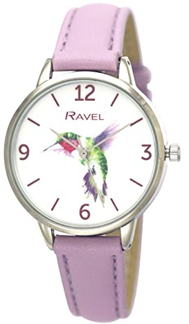Ravel - Women's Hummingbird Fashion Watch - Analogue Quartz - RF010.7 - Purple