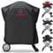 Comnova 7113 Housse de barbecue pour Weber Q2000/Q200/Q1000/Q1000/Q100 avec support portable, robuste et étanche pour Weber Q2200, 2400, 1200, 1400 et plus encore