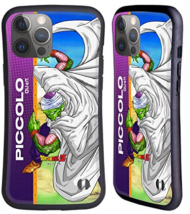 Head Case Designs Officially Licensed Dragon Ball Z Piccolo Saiyan Arc Characters Hybrid Case Compatible With Apple iPhone 14 Pro Max