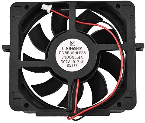 Aflytep Ventilateur de Refroidissement DC Balais pour Console PS2 50000/30000, 7 cm, Compatible avec Console de