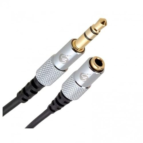 FISUAL S-Flex Mini 3.5mm Jack Extension Cable 0.3m