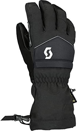 Scott W Ultimate Premium GTX Glove Schwarz - Gore-Tex wasserdichte warme Damen Gore-Tex Skihandschuhe, Größe M - Farb
