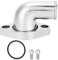 Aluminum 90 ° Swivel Water Neck Thermostat Gasket Replacement Accessory for sbc water neck