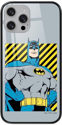 ERT GROUP Coque de téléphone Portable pour Apple Iphone 13 Pro Original et sous Licence Officielle DC Motif Batman 069 en Verre trempé, Coque de Protection