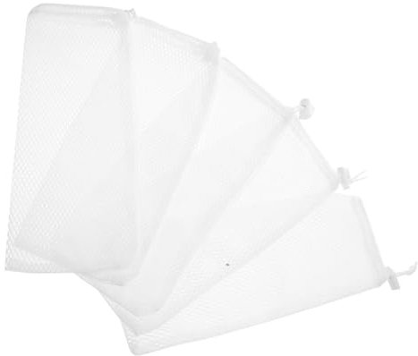 PRETYZOOM 5stücke Vogelfutter-netzbeutel Für Wildvögel Kordelzug-Beutel Aus Strapazierfähigem Für Einfache Handhabung Zum Aufhängen Ihrem Garten