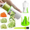 Spiralizzatore di Verdure, Affettaverdure a Spirale, Tagliapasta per Verdure, Taglia Verdure a Spaghetti per zucchine, Cetriolo, Patate, Cipolla Multifunzione Affetta