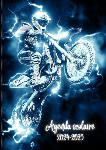 AGENDA SCOLAIRE 2024 -2025 MOTO