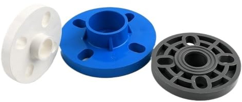 1PC 20~200mm PVC Flansch Stecker Kunststoff Wasser Rohr Gleich Schnell Verbindungen Garten Bewässerung Armaturen Bewässerung zubehör(Inner Diameter 25mm,Grey (1PC))
