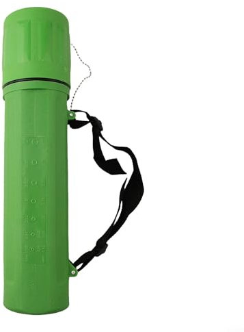 Welding Rod Storage Tube Container, Capacity Welding Rod Storage Tube, MMA Electrode Holder Portable With Carry Clip Scale Indicator(green)