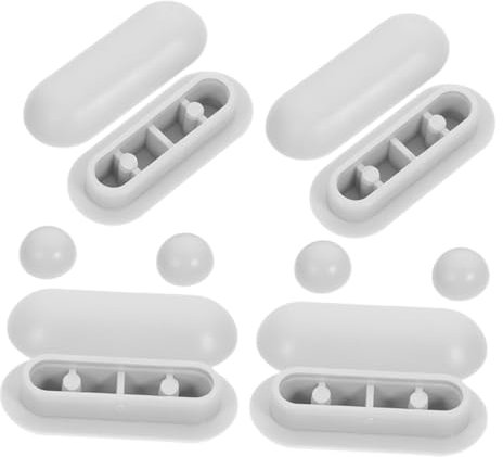 SEWACC 1 Set Paracolpi per Sedili Wc da Antiscivolo e Resistente per Stabilità Domestici e Commerciali Facili da e Ammortizzanti