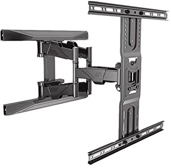 DRFGNF Soporte de TV portátil, Ultra Resistente, Soporte de Pared para TV, Doble Brazo, inclinación y Giro para Pantallas LED, LCD, OLED, Plasma y Curvas de 32 a 55 Pulgadas, ha