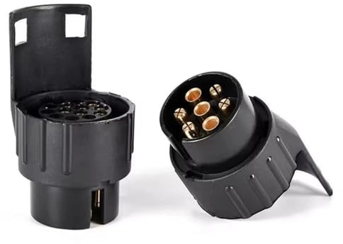ENEWSTAR 7-poliger auf 13-poliger Stecker-Adapter, Anhängeranschluss, 12 V, Anhängerkupplung, Adapter
