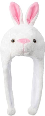 Mütze Mit Ohren Tier Cosplay Hut Springen Pop Up Schlagen Fashion Tiermütze Animals Stoffhut Kuschelige Plüschmütze Für Kinder Jungen Mädchen Lustiges Tierkostüm Für Party Kindergeburtstag Fasching
